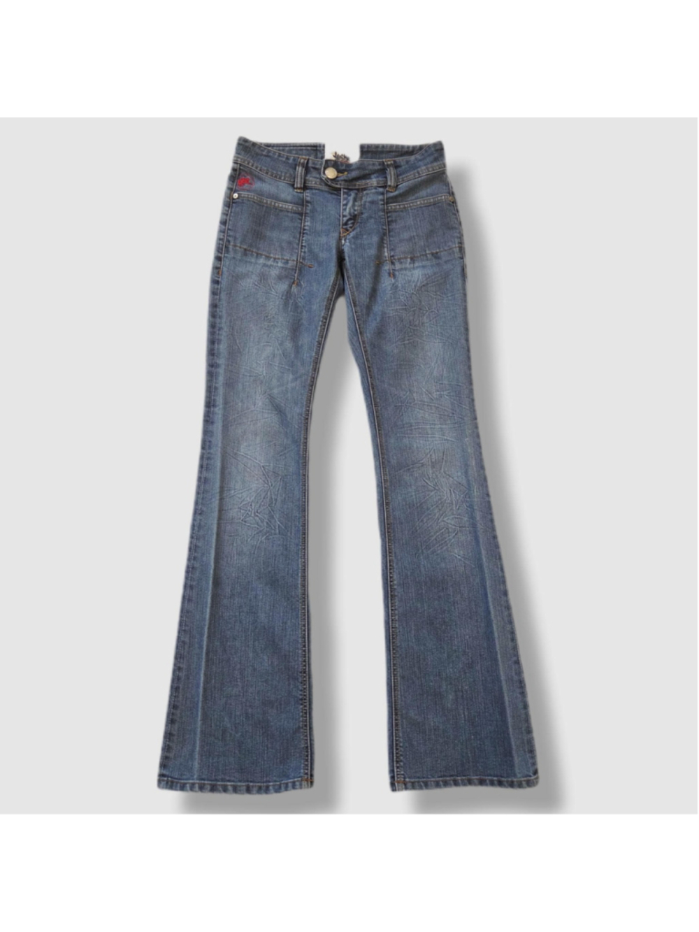 Vintage Parasuco Denim Legend Jeans | Y2K Low Rise Flare | Size 28